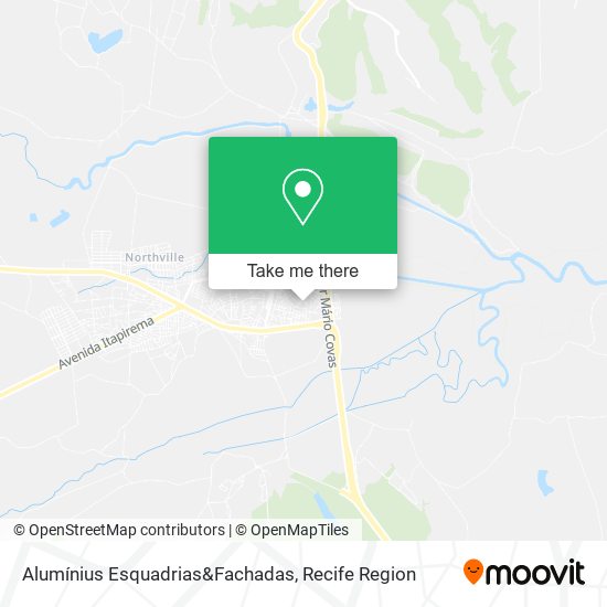 Alumínius Esquadrias&Fachadas map