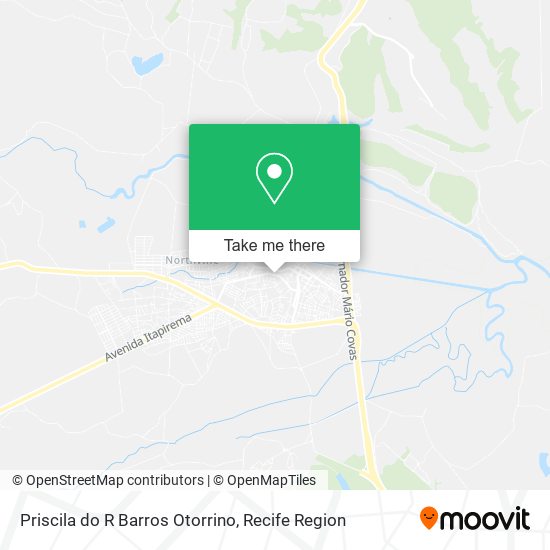 Priscila do R Barros Otorrino map