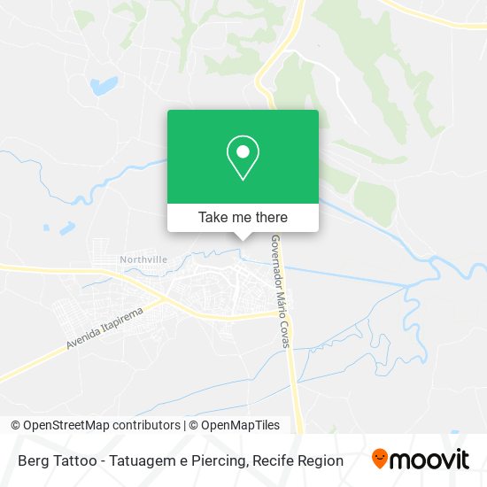 Berg Tattoo - Tatuagem e Piercing map
