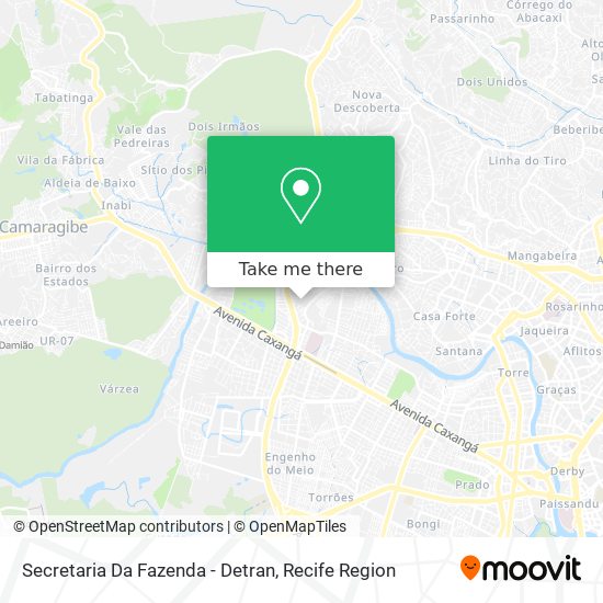 Secretaria Da Fazenda - Detran map