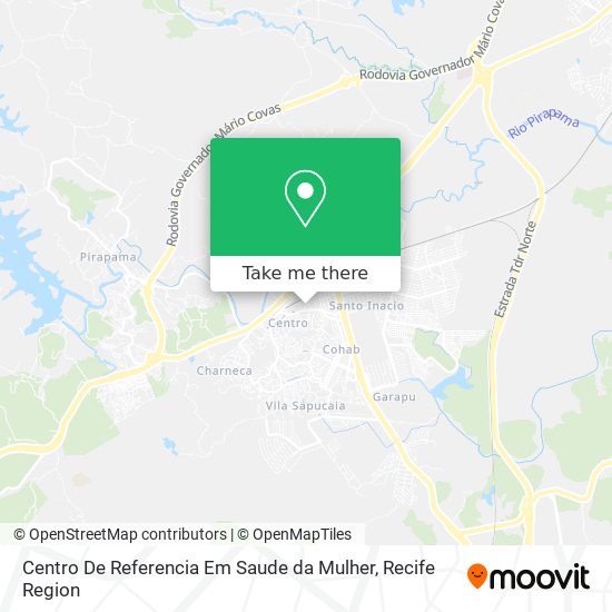 Centro De Referencia Em Saude da Mulher map