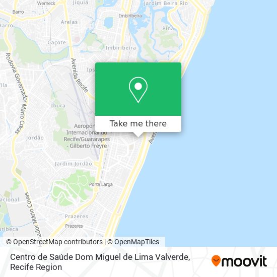 Centro de Saúde Dom Miguel de Lima Valverde map