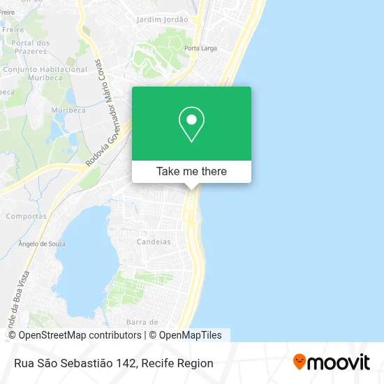 Rua São Sebastião 142 map