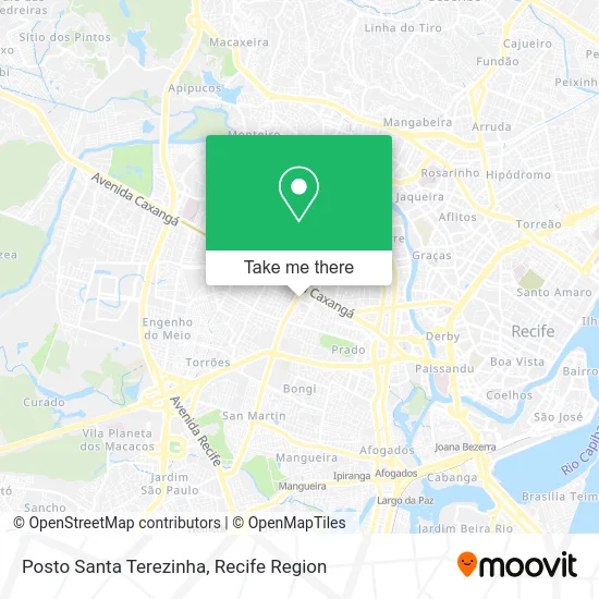 Posto Santa Terezinha map