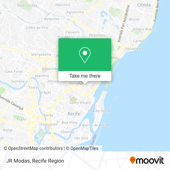 JR Modas map