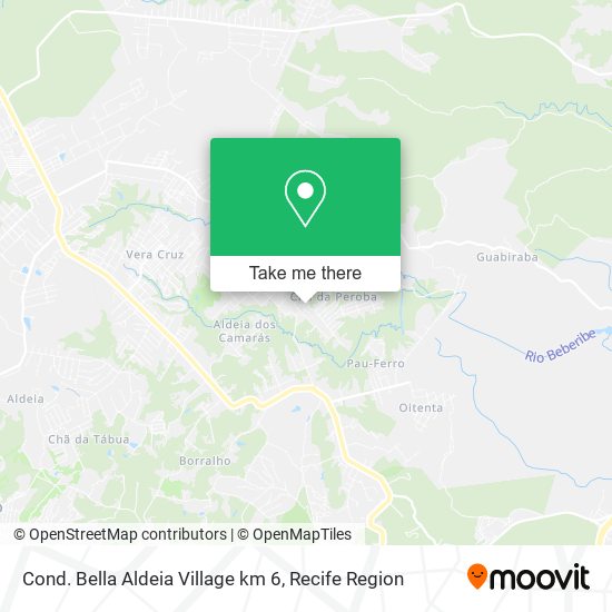 Cond. Bella Aldeia Village km 6 map