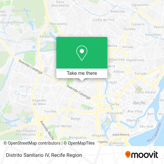 Distrito Sanitario IV map