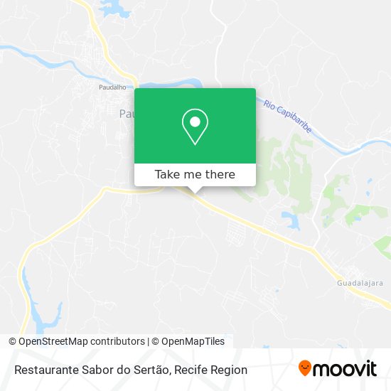 Restaurante Sabor do Sertão map