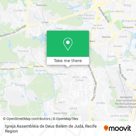 Igreja Assembléia de Deus Belém de Judá map