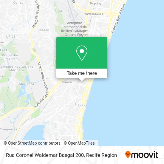 Rua Coronel Waldemar Basgal 200 map