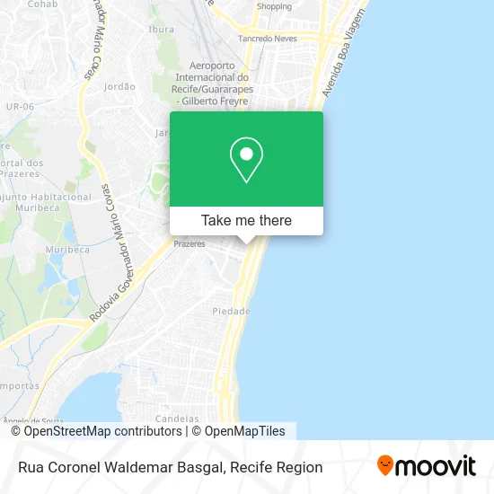 Rua Coronel Waldemar Basgal map