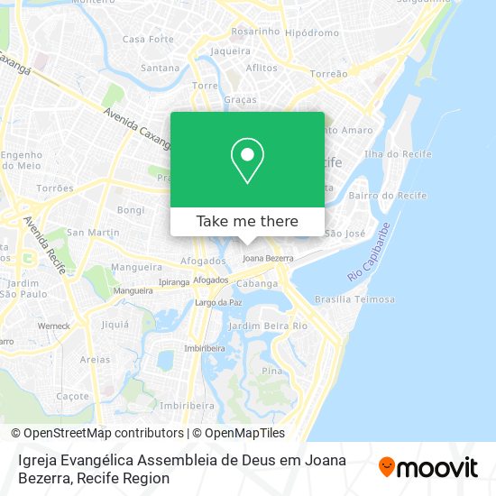 Igreja Evangélica Assembleia de Deus em Joana Bezerra map
