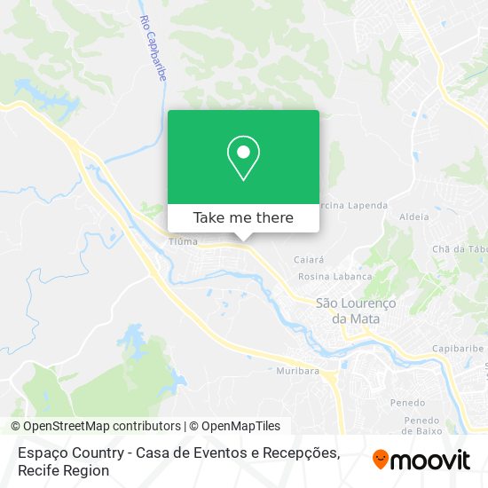 Espaço Country - Casa de Eventos e Recepções map