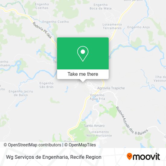 Wg Serviços de Engenharia map