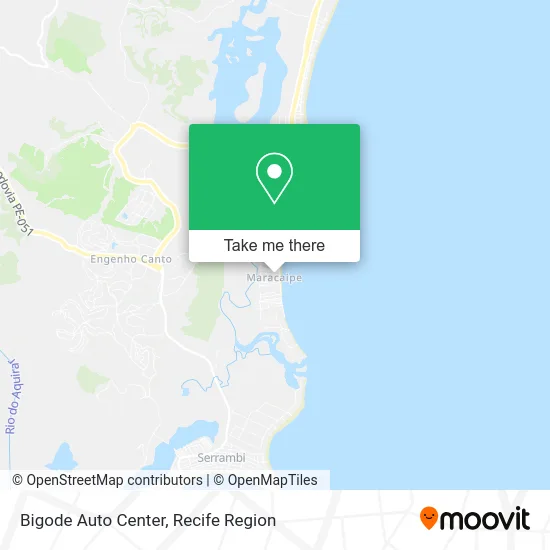 Bigode Auto Center map