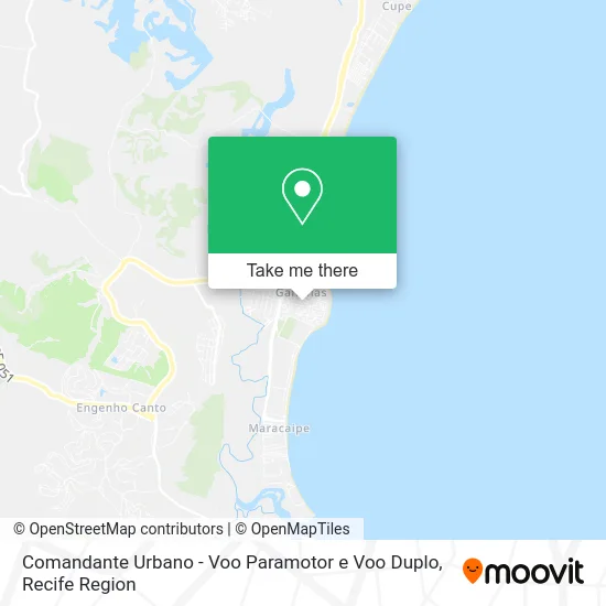 Comandante Urbano - Voo Paramotor e Voo Duplo map