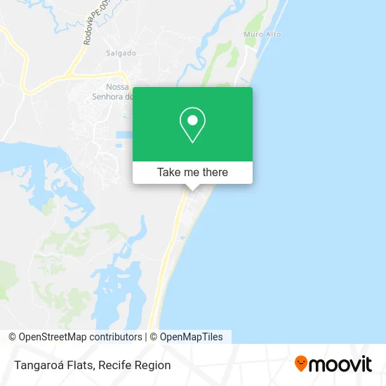 Tangaroá Flats map