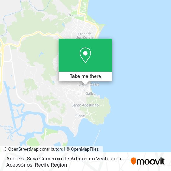 Andreza Silva Comercio de Artigos do Vestuario e Acessórios map