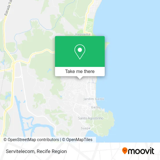Servitelecom map