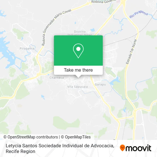 Letycia Santos Sociedade Individual de Advocacia map
