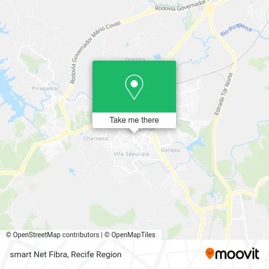 smart Net Fibra map