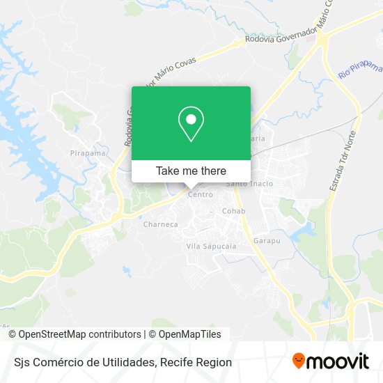 Sjs Comércio de Utilidades map