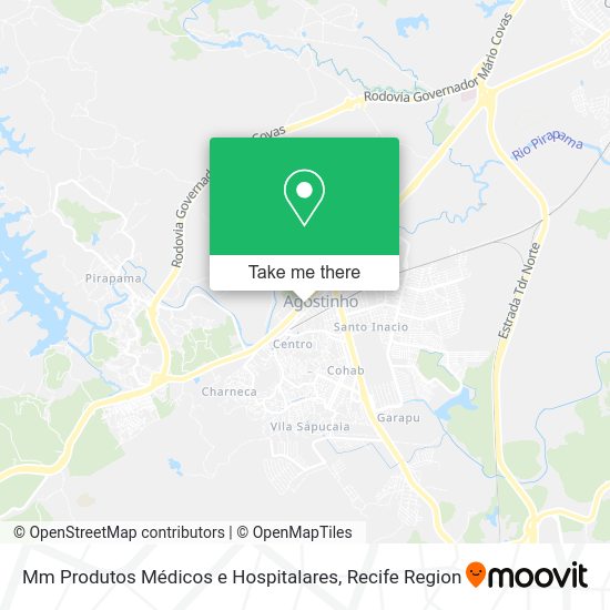 Mm Produtos Médicos e Hospitalares map