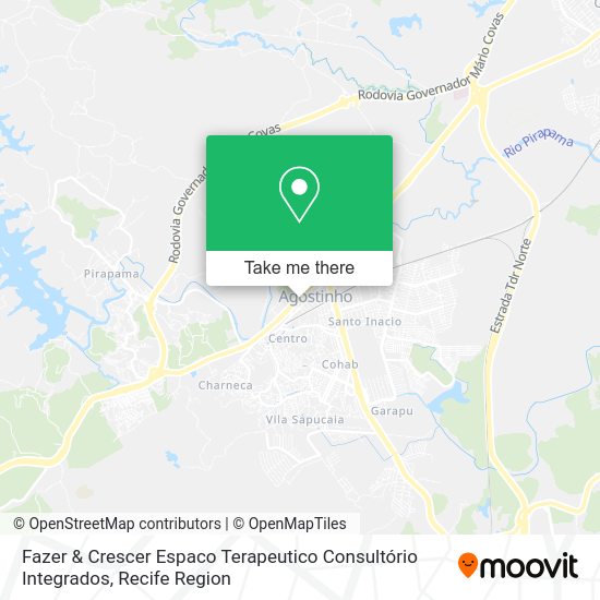 Fazer & Crescer Espaco Terapeutico Consultório Integrados map