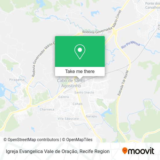 Igreja Evangelica Vale de Oração map