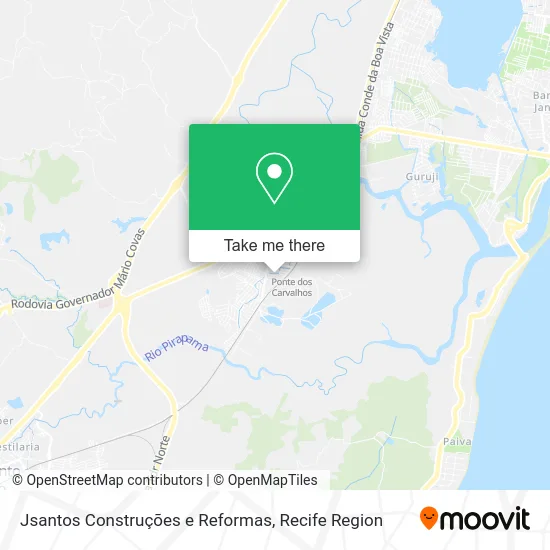 Jsantos Construções e Reformas map