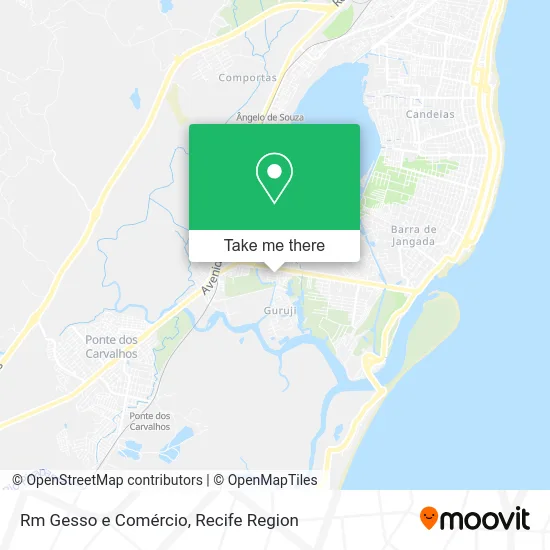 Rm Gesso e Comércio map