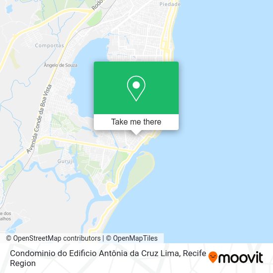 Condominio do Edificio Antônia da Cruz Lima map