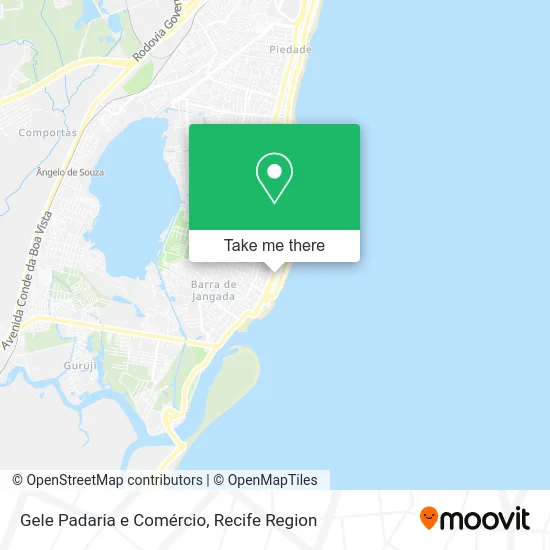 Gele Padaria e Comércio map