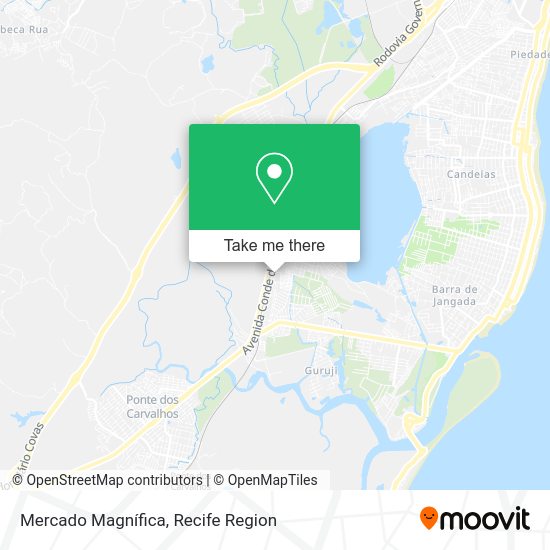Mercado Magnífica map