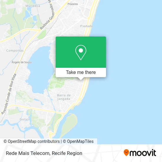 Rede Mais Telecom map