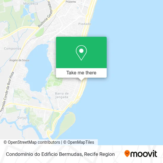 Condomínio do Edificio Bermudas map