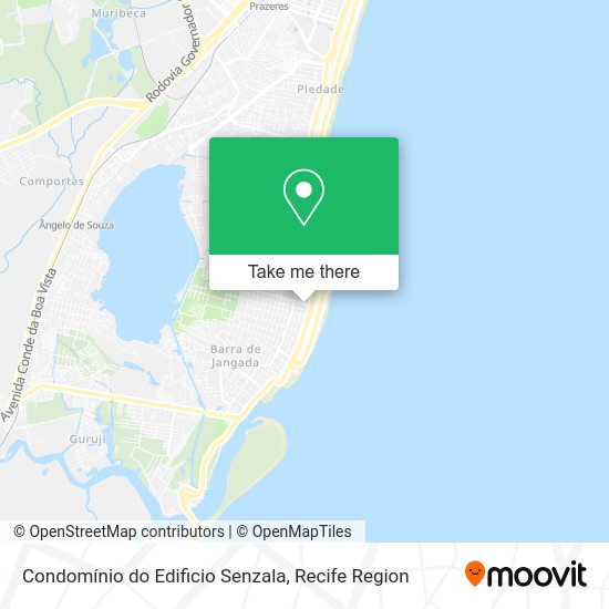 Condomínio do Edificio Senzala map