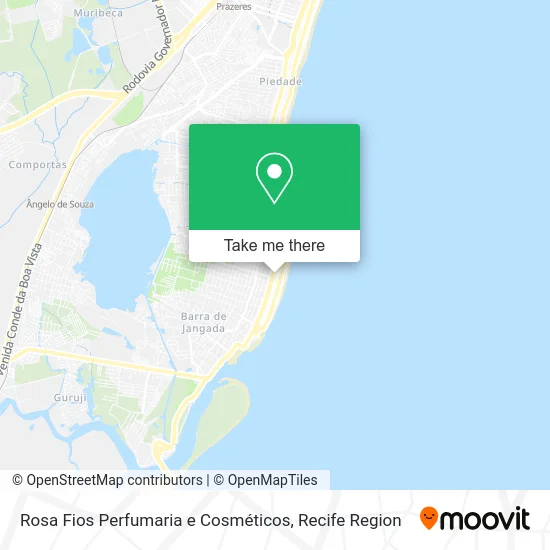 Rosa Fios Perfumaria e Cosméticos map