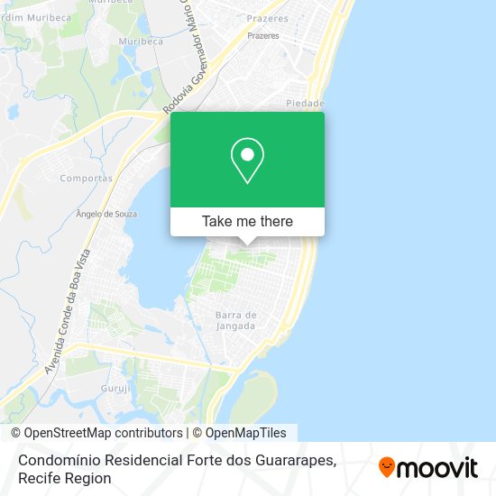 Condomínio Residencial Forte dos Guararapes map