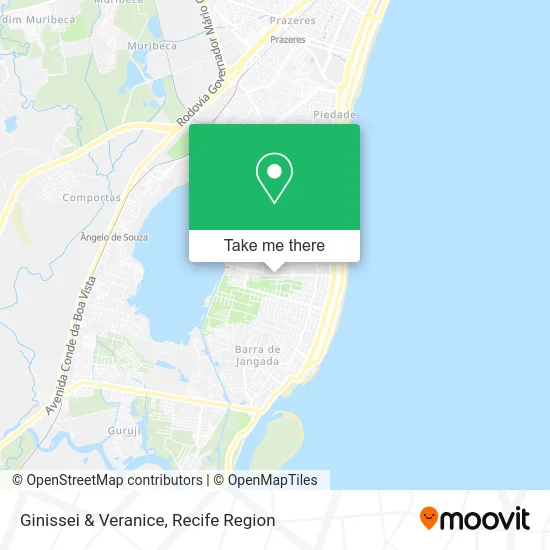 Ginissei & Veranice map