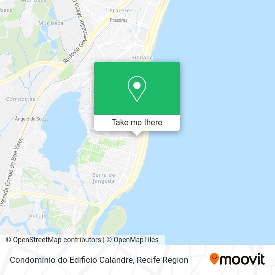 Condomínio do Edificio Calandre map