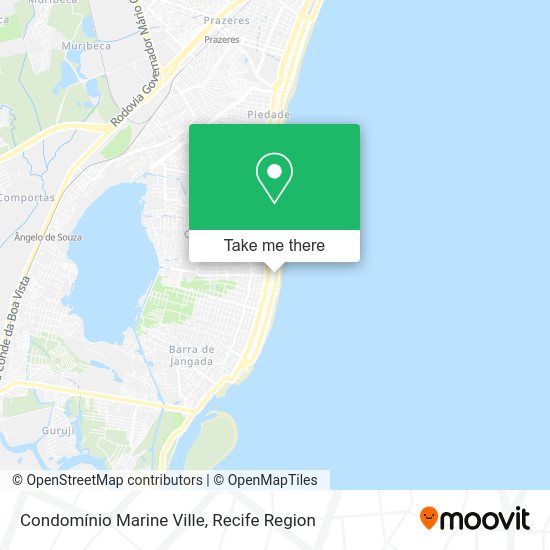 Condomínio Marine Ville map