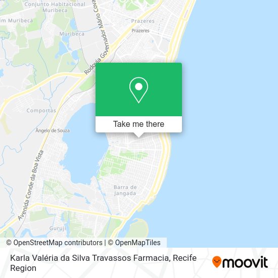 Karla Valéria da Silva Travassos Farmacia map