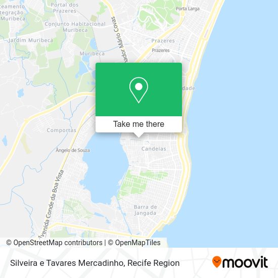 Silveira e Tavares Mercadinho map