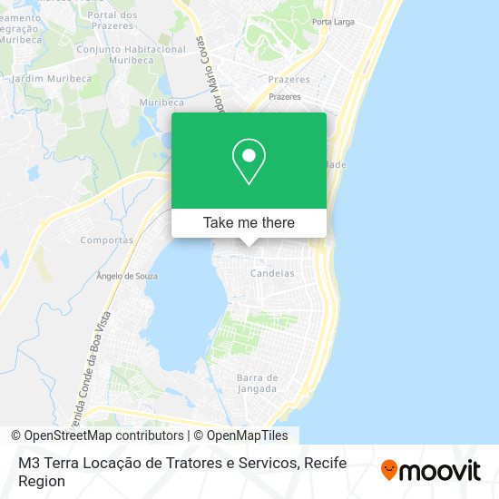 M3 Terra Locação de Tratores e Servicos map