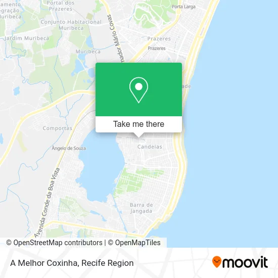 A Melhor Coxinha map