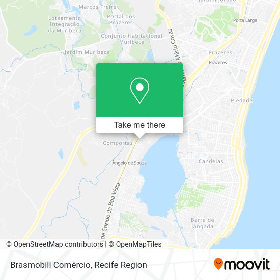 Brasmobili Comércio map