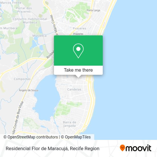 Residencial Flor de Maracujá map