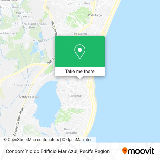 Condomínio do Edificio Mar Azul map