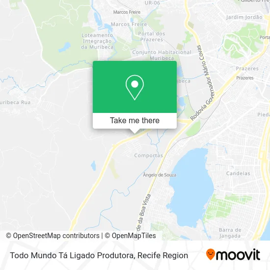 Todo Mundo Tá Ligado Produtora map